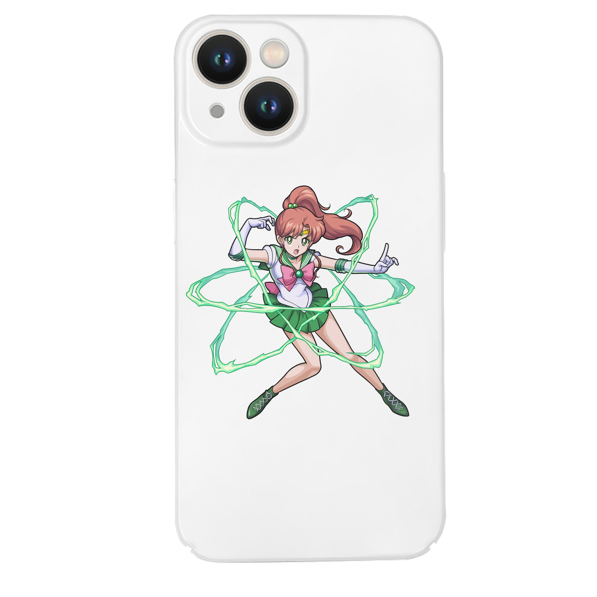 （画像用） 美少女戦士セーラームーン 木野 まこと きの まこと Sailor Moon Kino Makoto （セーラージュピター；Sailor Jupiter） 【iPhone 14シリーズ対応】ハードケース